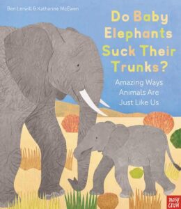 do baby elephants suck their
