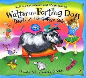 walter the farting dog trouble at the garage sale
