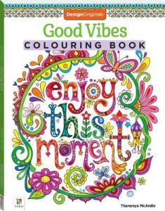 good vibes colouring book