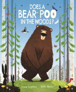 does a bear poo in the woods
