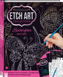 kaleidoscope etch art creations butterflies and more
