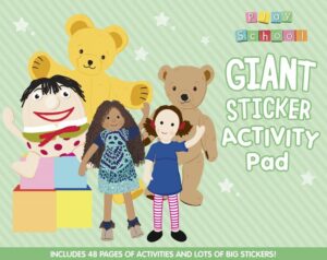 play school giant sticker activity pad