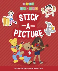 play school stick a picture