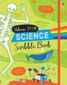 stem science scribble book