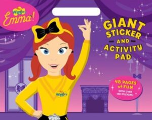 the wiggles emma giant sticker activity pad