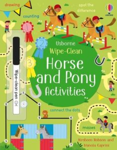 wipe clean horse and pony activities