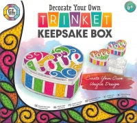 decorate your own trinket keepsake box