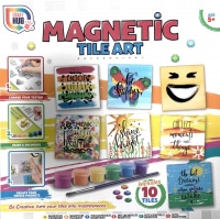 magnetic tile art activity kit