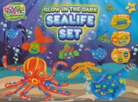 doughtastic glow in the dark sealife set