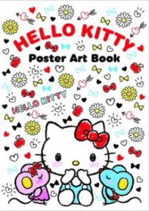 hello kitty poster art book