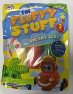 the fluffy stuff air dry clay jungle