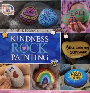 kindness rock painting