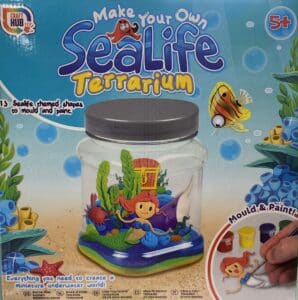 make your own sealife terrarium