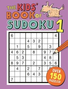 the kids book of sudoku