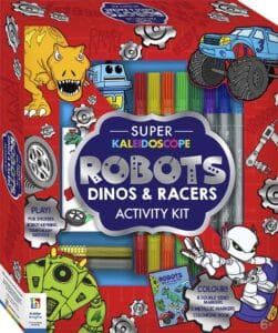 super kaleidoscope robots dinos and racers