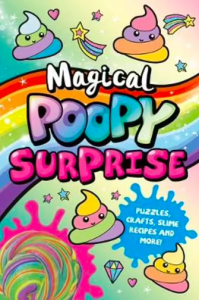 magical poopy surprise unicorn activity book