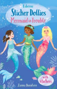 a sticker dolly story mermaid in trouble