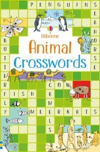 usborne animal crossword