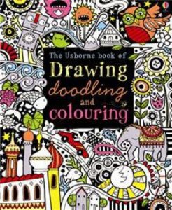 usborne book of drawing doodling and colouring