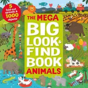 the mega big look and find book animals