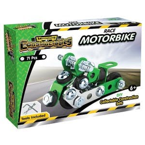 constructables miniatures race motorbike