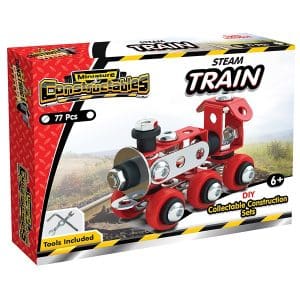 constructables miniatures steam train